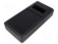 Enclosure: for devices with displays; X: 100mm; Y: 196mm; Z: 40mm BOPLA BOS801B