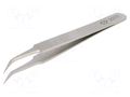 Tweezers; 105mm; for precision works; Blades: narrow,curved C.K CK-2317