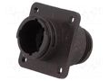 Connector: circular; socket; male; PIN: 9; w/o contacts; size 13 TE Connectivity CPC-0-0182922-1