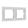 Shelly Switch Frame Double (White), Shelly Frame2White