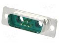 Connector: Special D-Sub; PIN: 7(2+5); plug; male; for cable; 250V CONEC DHPS15M-7/2