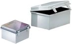 ENCLOSURE, BOX, POLYCARBONATE, GRAY NBB-15247