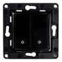 Shelly wall switch 2 button (black), Shelly Wallswitch2Black