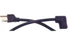 POWER CORD NEMA5-15P/IEC, 79IN, 10A, BLACK 17606