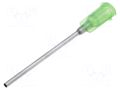 Needle: steel; 1.5"; Size: 14; straight; 1.6mm; Mounting: Luer Lock FISNAR FIS-14-3/2-ES