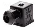 Connector: valve connector; plug; form A; 18mm; female; PIN: 3; 300V MOLEX MX-121201-0034