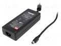Charger: for rechargeable batteries; acid-lead; 5.89A; 30÷90Ah MEAN WELL GC160A24-R7B