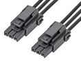 CABLE, 3P ULTRA-FIT RCPT-RCPT, 5.9" 217465-1031