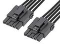 CABLE, 5P ULTRA-FIT RCPT-RCPT, 5.9" 217465-1051