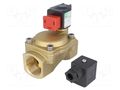 Electromagnetic valve; 0.1÷16bar; brass; NBR caoutchouc; IP65 NORGREN HERION 8240400.23050