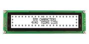 LCD DISPLAY, COB, 40 X 4, FSTN, 3.3V MC44005A6W-FPTLW3.3-V2