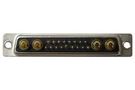 COMBO D-SUB CONN, RCPT, DC-21WA4, TH 681M21WA4SL001