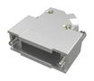 D-SUB HOOD, 180 DEG, DE, METALLIZED 8655AZES2A11KLF