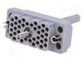 Connector: rectangular; socket; hermaphrodite; polycarbonate EDAC 516-038-000-401