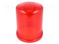 Cloche; red; IP65; ABS MOFLASH SIGNALLING 50065