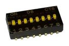 DIP SWITCH, 0.1A, 50VDC, 8POS, SMD 218-8LPSTJ