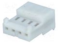 Connector: wire-board; plug; female; PIN: 4; MTA-100; 250VAC; angled TE Connectivity 3-643814-4