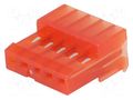 Connector: wire-board; plug; female; PIN: 5; MTA-100; 250VAC; IDC TE Connectivity 3-640440-5