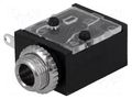 Connector: Jack 3,5mm; socket; female; mono; ways: 2; angled 90° SWITCHCRAFT 35RAPC2AV