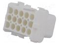 Connector: wire-wire; plug/socket; male/female; PIN: 15; 600V; 3x5 TE Connectivity 350784-1