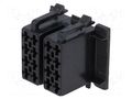 Connector housing; plug; ISO; PIN: 16 4CARMEDIA 331432