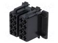 Connector housing; plug; ISO; PIN: 16 4CARMEDIA 331432