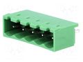 Pluggable terminal block; 5mm; ways: 5; straight; socket; male DEGSON ELECTRONICS 2EDGVC-5.0-05P14