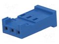 Connector: wire-board; plug; female; PIN: 3; HE14; for cable; 2.54mm TE Connectivity 281838-3
