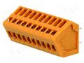 Connector: PCB terminal block; terminal; 6A; 250V; angled; on PCBs WAGO 233-410