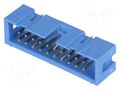 Connector: IDC; socket; male; PIN: 20; straight; THT; 2.54mm; 2x10 TE Connectivity 2-1761603-7