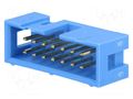 Connector: IDC; socket; male; PIN: 14; straight; THT; 2.54mm; 2x7 TE Connectivity 2-1761603-5