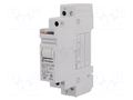 Relay: installation; bistable,impulse; NO; Ucoil: 12VAC; 20.21; 16A FINDER 20.21.8.012.4000