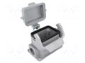 Enclosure for connectors: HDC; size 6B; Han® B; IP65; with latch HARTING 19300061295