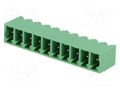 Pluggable terminal block; 3.81mm; ways: 10; straight; socket; male DEGSON ELECTRONICS 15EDGVC3.81-10P