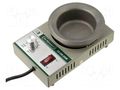 Device: soldering pot; 250W; 200÷450°C; 80mm; 230VAC MCP POT-ZB80D