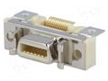 Connector: MDR; PIN: 14; shielded; Locking: latch; socket; female 3M 10214-1210PE