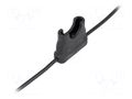 Fuse holder; 19mm; 20A; on cable; Leads: leads x2; UL94V-0; 32V LITTELFUSE 0FHA0001ZXJ