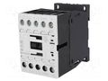 Contactor: 3-pole; NO x3; Auxiliary contacts: NO; 24VDC; 9A; DILM9 EATON ELECTRIC DILM9-10-24VDC