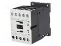 Contactor: 3-pole; NO x3; Auxiliary contacts: NC; 24VDC; 7A; DILM7 EATON ELECTRIC DILM7-01-24VDC