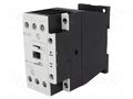 Contactor: 3-pole; NO x3; Auxiliary contacts: NO; 230VAC; 32A; 690V EATON ELECTRIC DILM32-10-230V