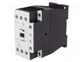 Contactor: 3-pole; NO x3; Auxiliary contacts: NO; 110VAC; 17A EATON ELECTRIC DILM17-10-110VA