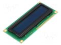 Display: OLED; graphical; 2.4"; 100x16; Dim: 80x36x10mm; white; 1x16 DISPLAY ELEKTRONIK DEP100016A-W