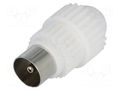 Connector: coaxial 9.5mm (IEC 169-2); plug; male; for cable CHANGZHOU DAHUA IMP AND EXP (GROUP) CO COAX-WT-LC