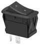 ROCKER SWITCH, DPST, 20A, QC, PANEL 1571102-2
