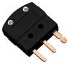 THERMOCOUPLE CONNECTOR, PLUG, TYPE J MTP-J-M