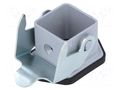 Enclosure for connectors: HDC; size 21.21; for panel mounting ILME CKA03I