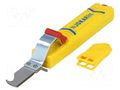 Stripping tool; Øcable: 8÷28mm; Wire: round; Tool length: 170mm JOKARI CK-10280