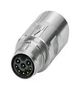 CIRCULAR CONN, RCPT, 8POS, CRIMP 1628973