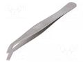 Tweezers; 115mm; Blades: curved; Tipwidth: 3.5mm; SMD; Blade: Ø0.8mm BERNSTEIN BRN-5-063