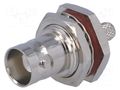 Connector: BNC; socket; female; straight; 50Ω; 3C2V,RG141,RG58 YIZN Jiangsu Tengyu Electronics co. BNC-210